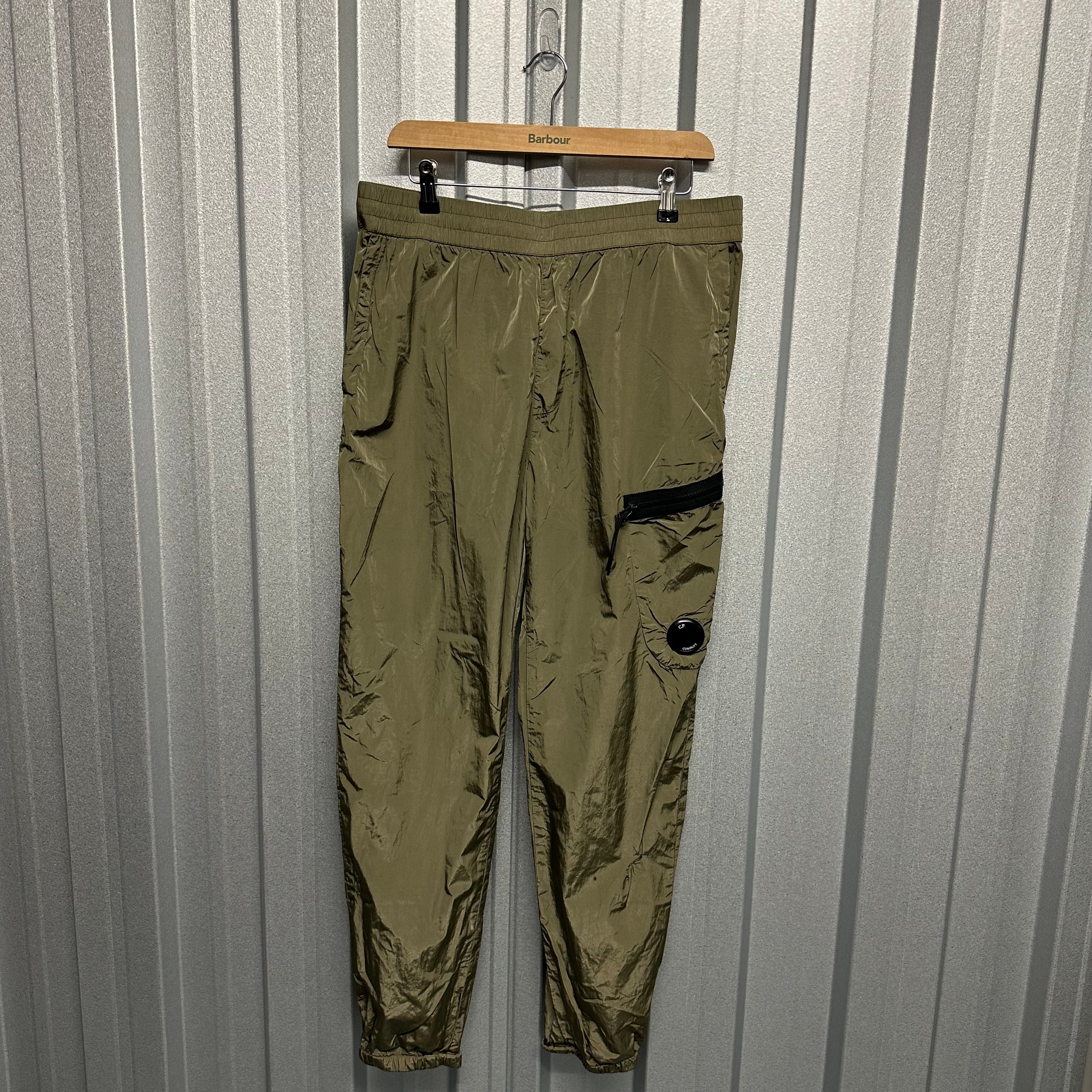 CP Company Chrome Micro Lens Parachute Cargos-S