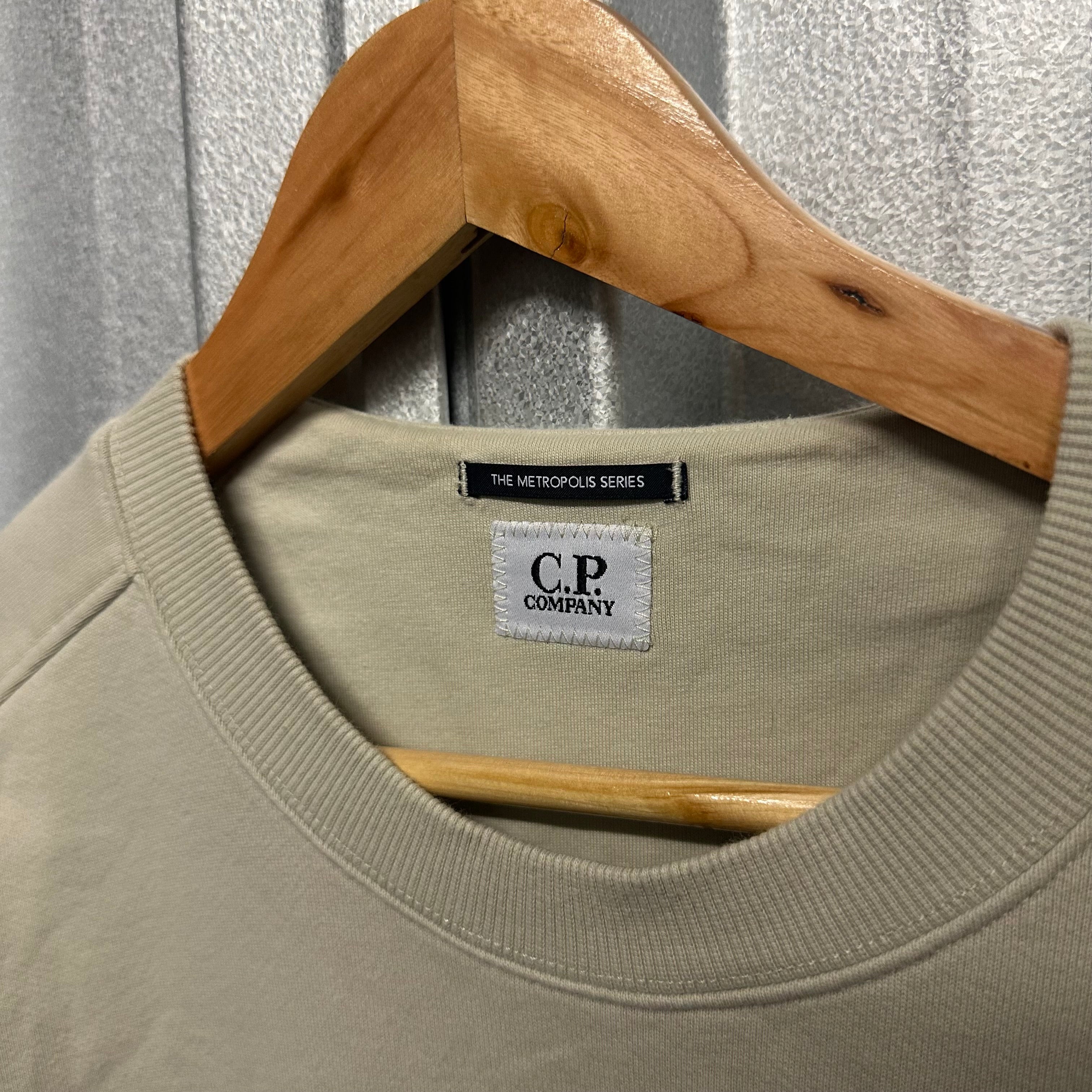 CP Company Metropolis Logo Pullover Jumper - M
