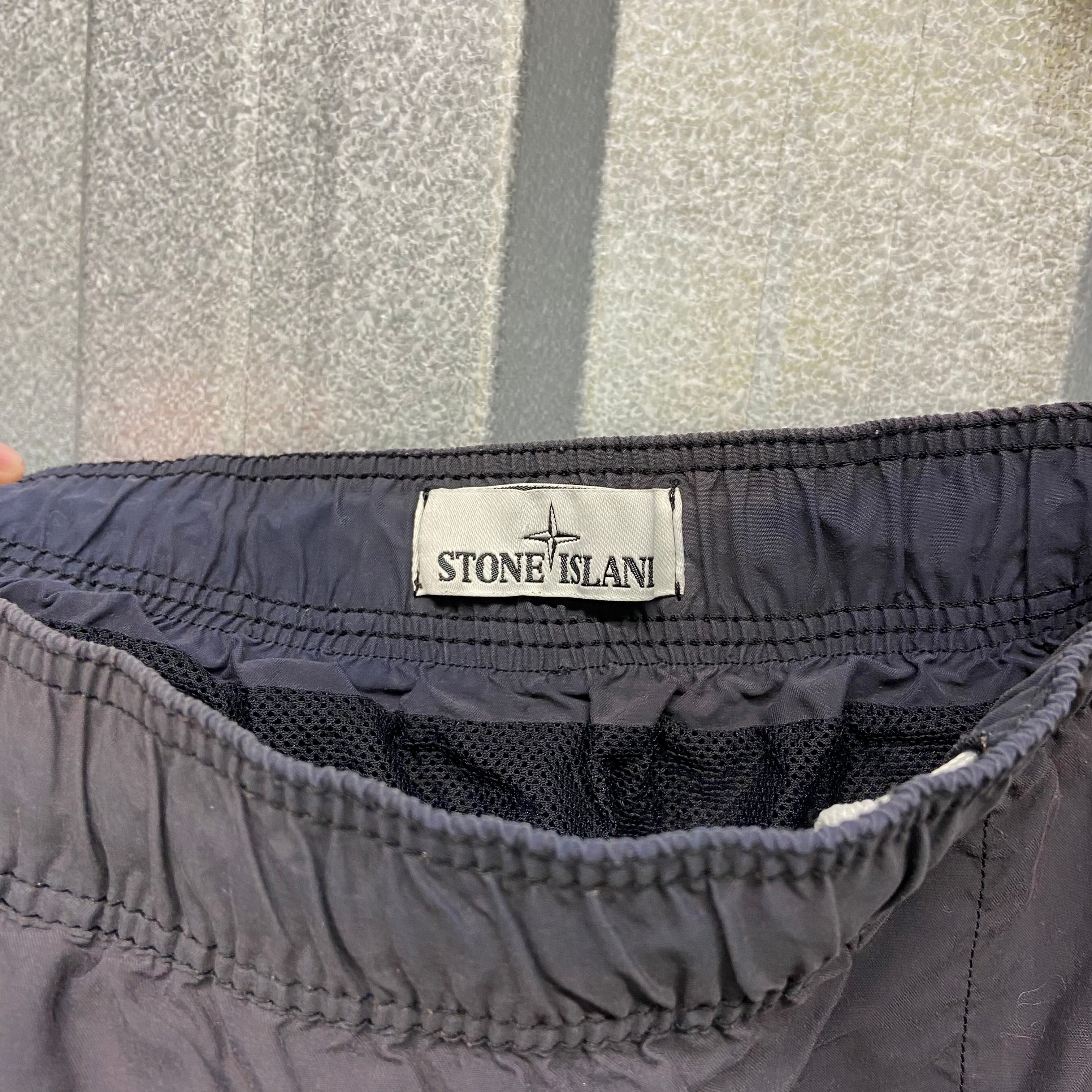 Stone Island Patch Logo Swim Shorts