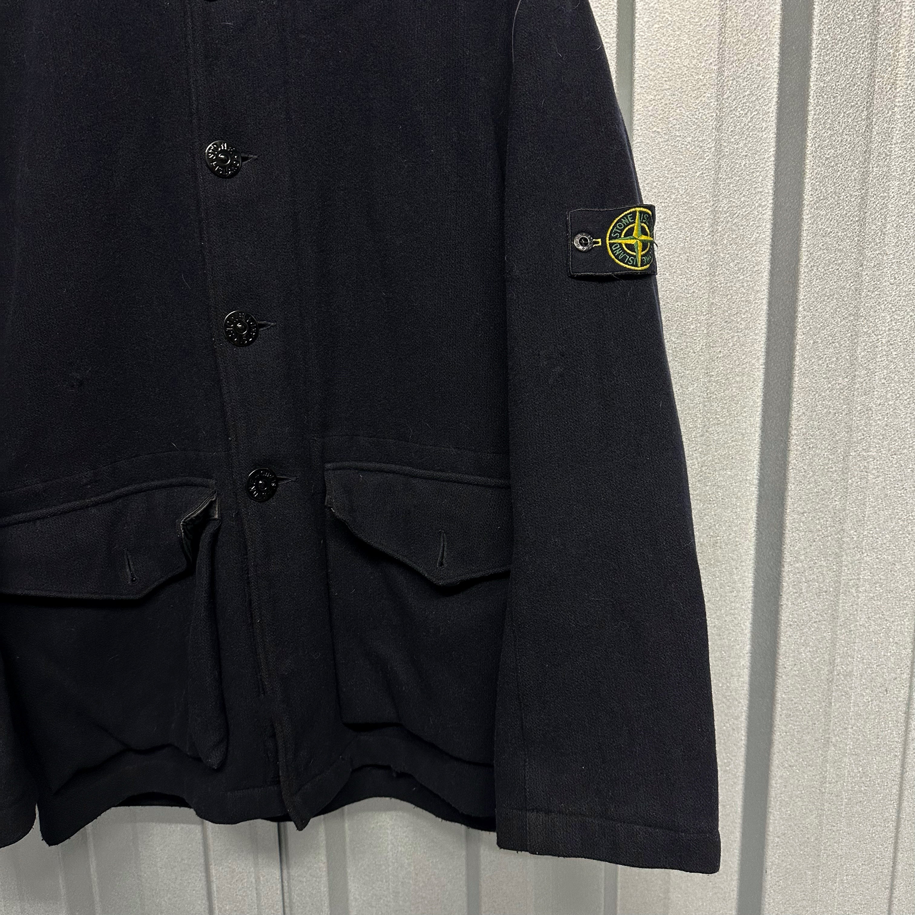 Stone Island Duffle Wool Lined Double Pocket Jacket