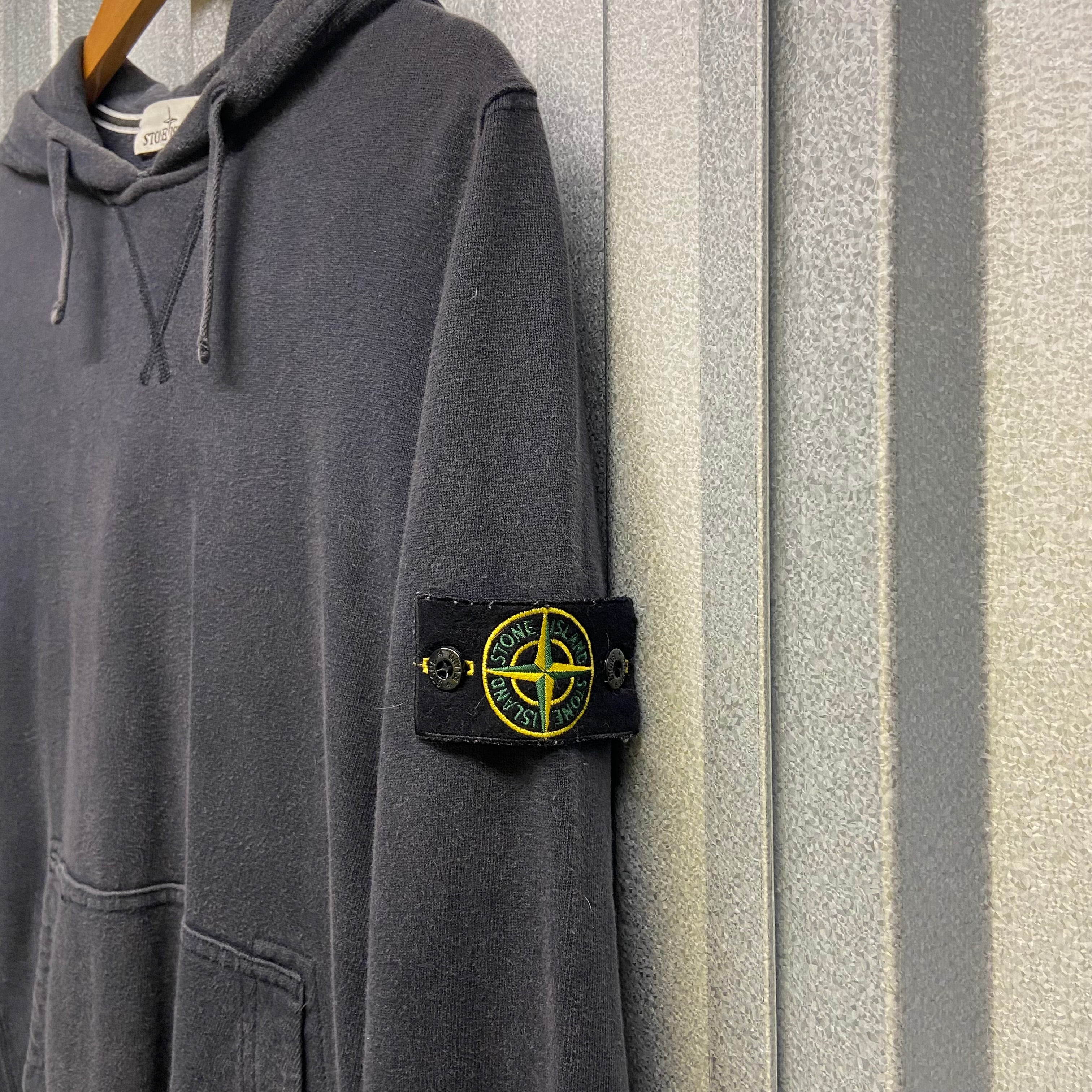 Stone Island Pullover Hoodie with Drawstrings