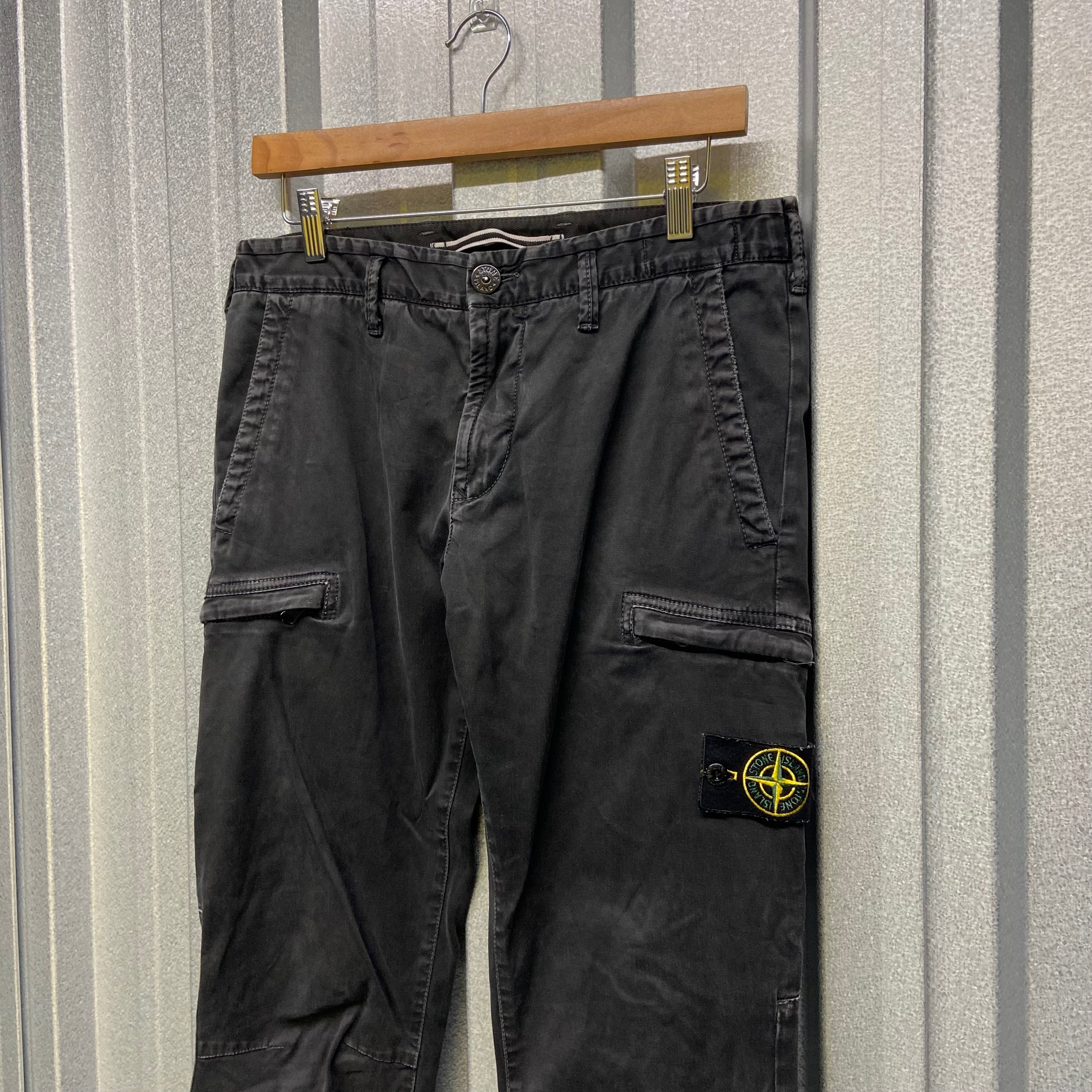 Stone Island Slim Fit Cargo Trousers