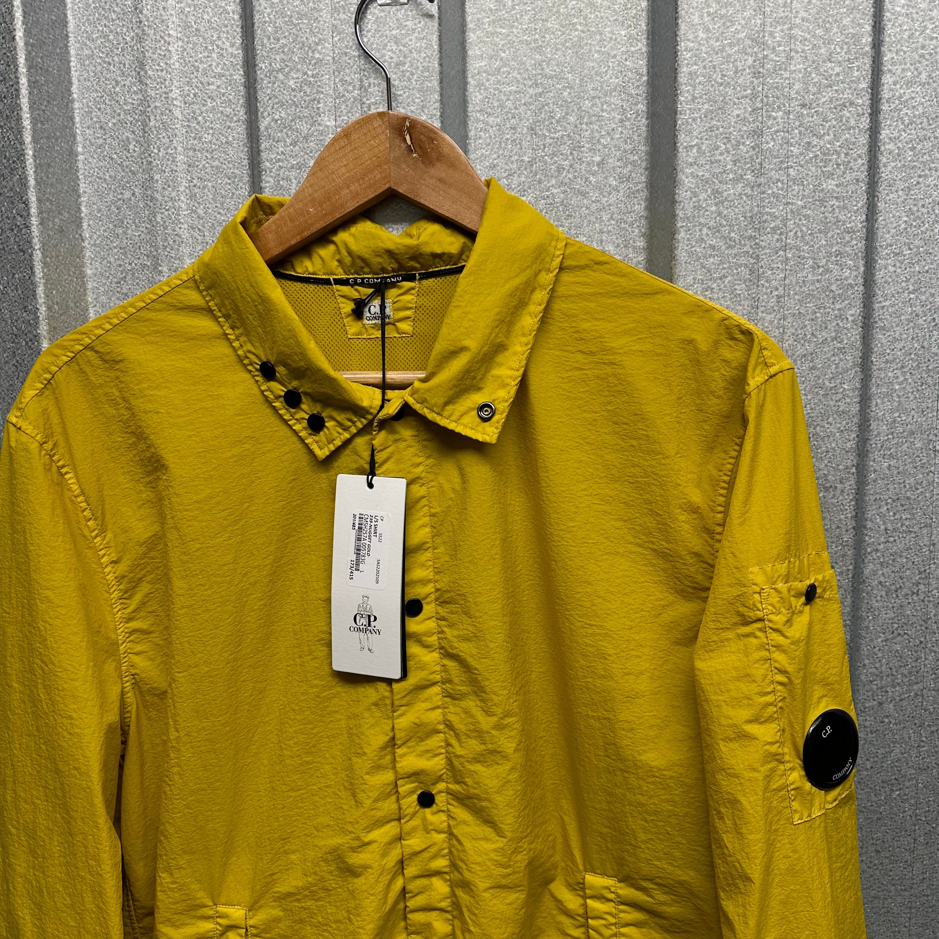 CP Company Taylon L Button Up Nylon Overshirt