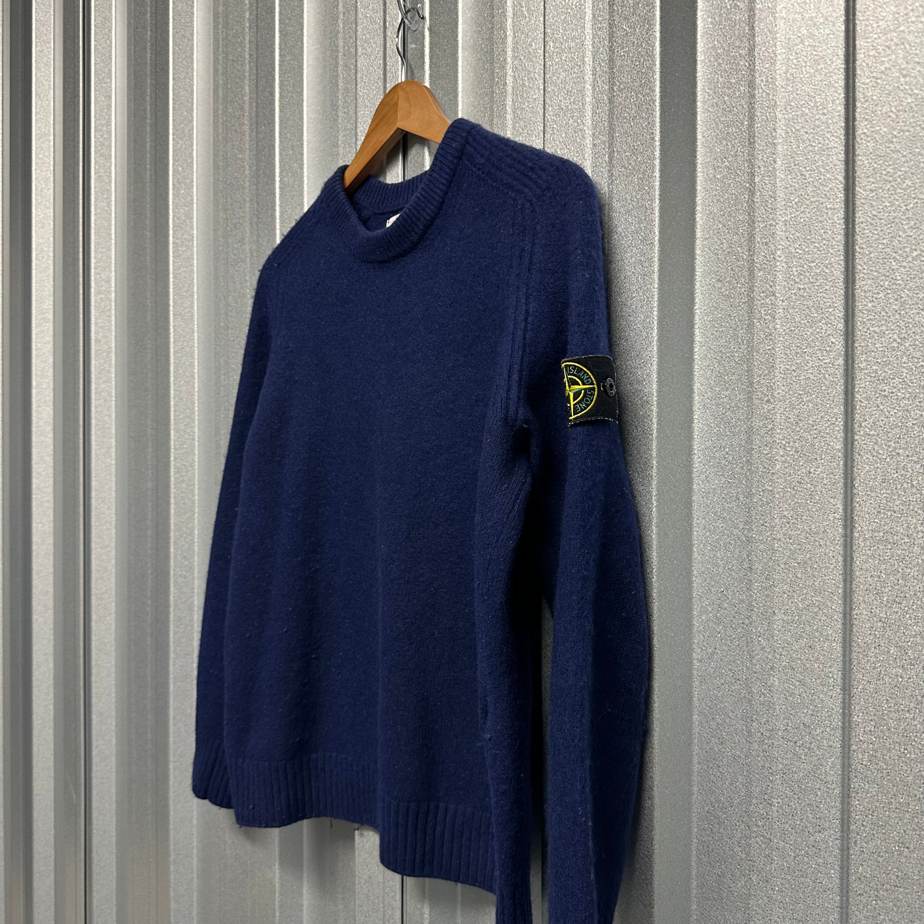 Stone Island Wool Pullover Crewneck Jumper - L
