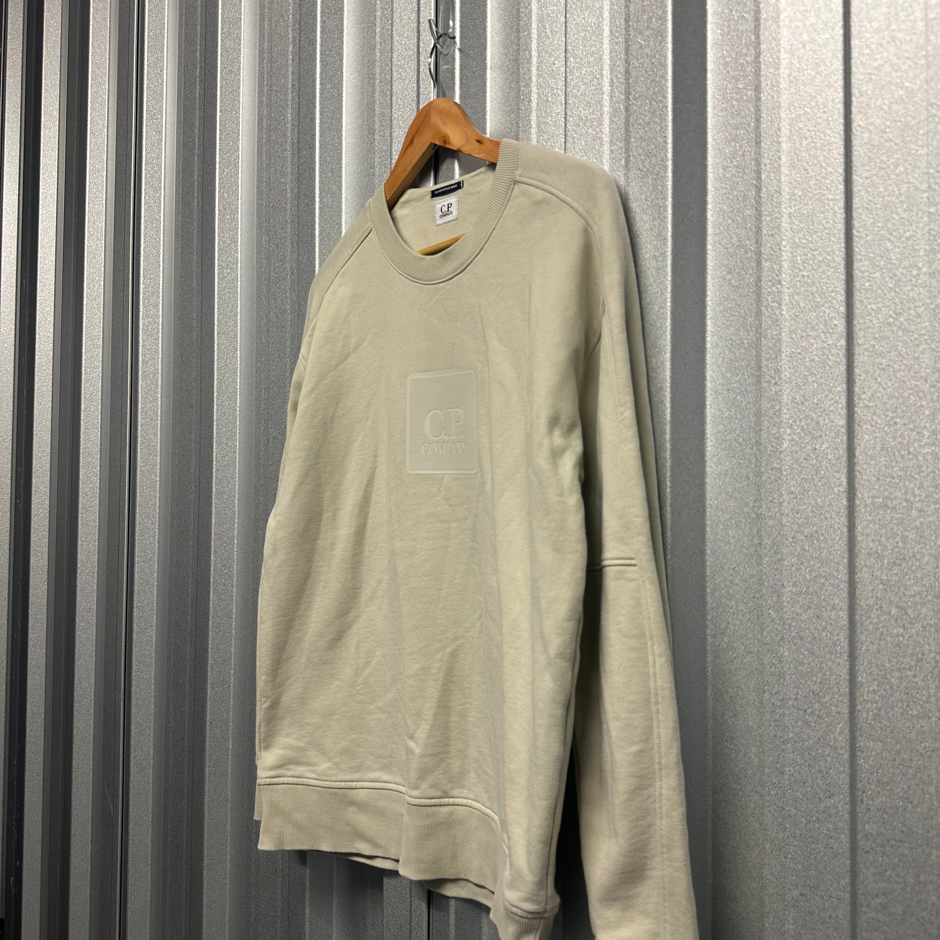 CP Company Metropolis Logo Pullover Jumper - M