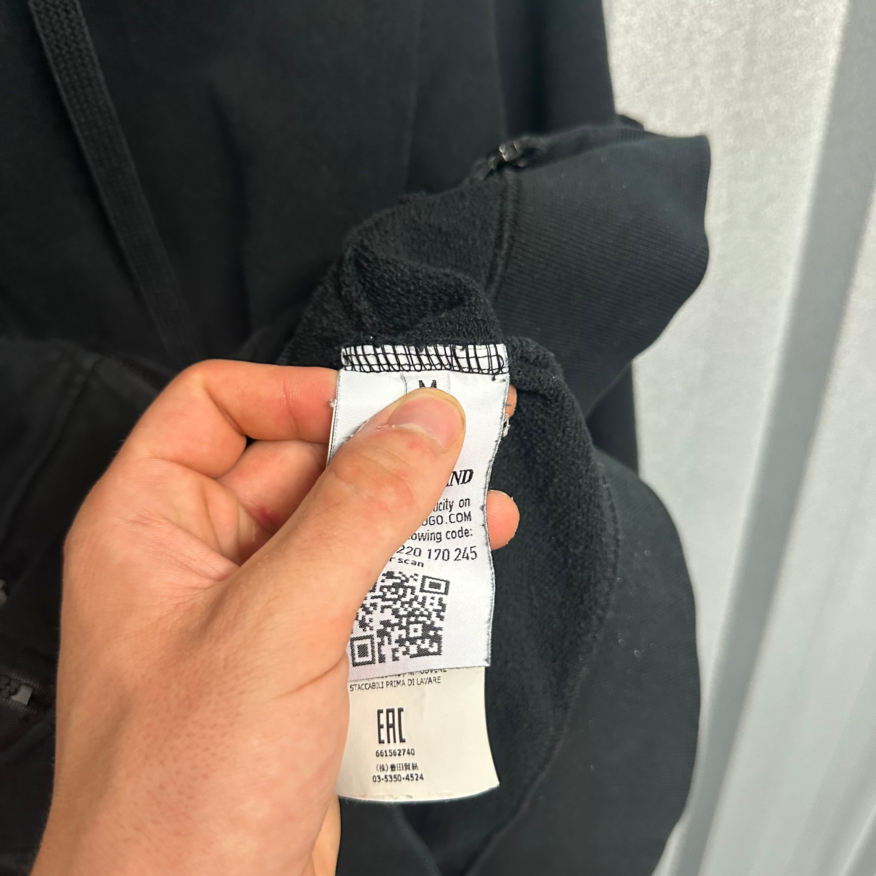 Stone Island Zip Up Hoodie - M