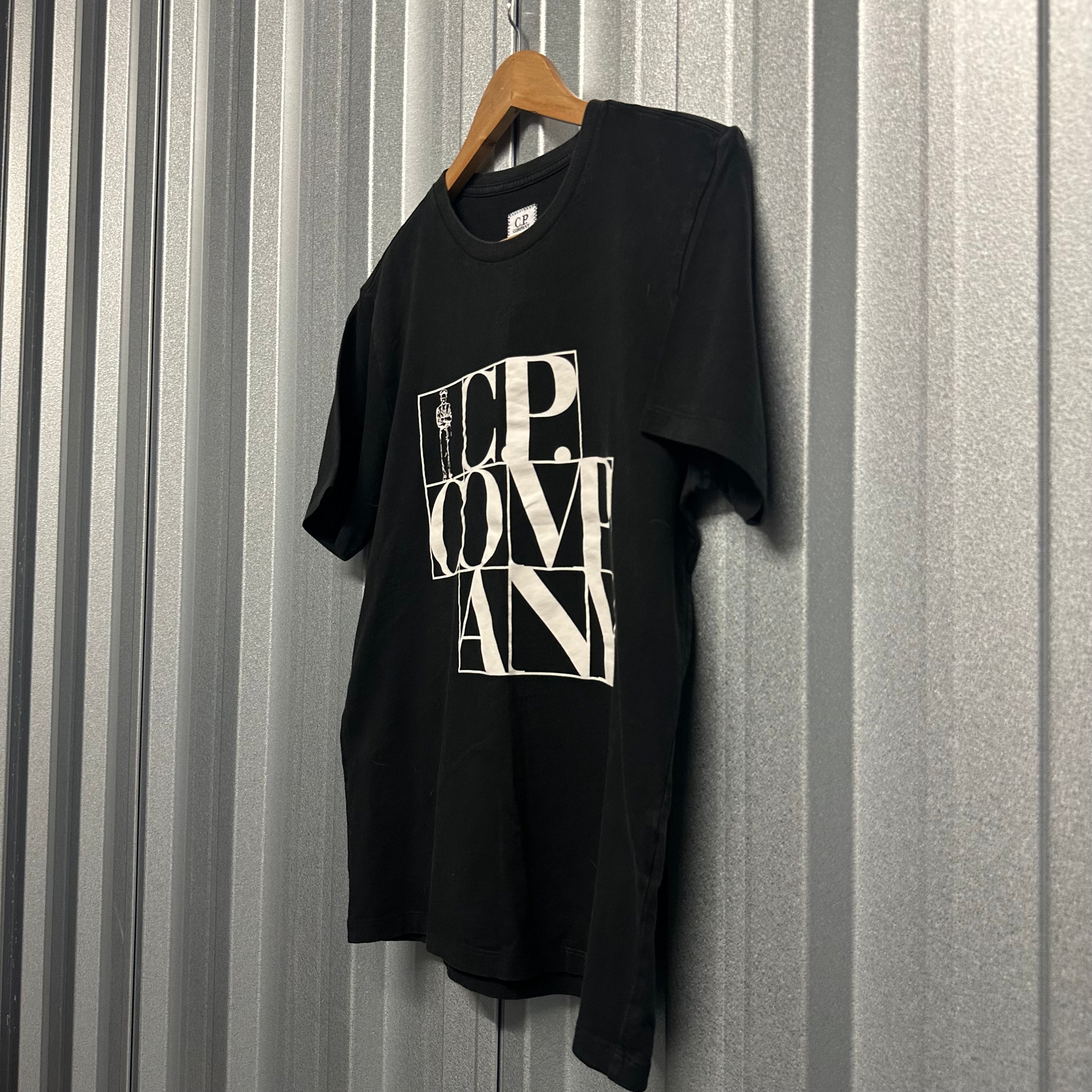 CP Company Spell Out Short Sleeved T Shirt - S