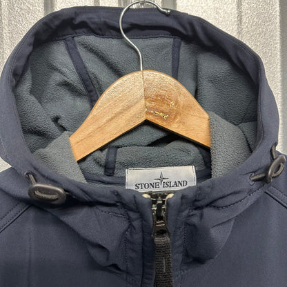 Stone Island Zip Up Soft Shell Jacket