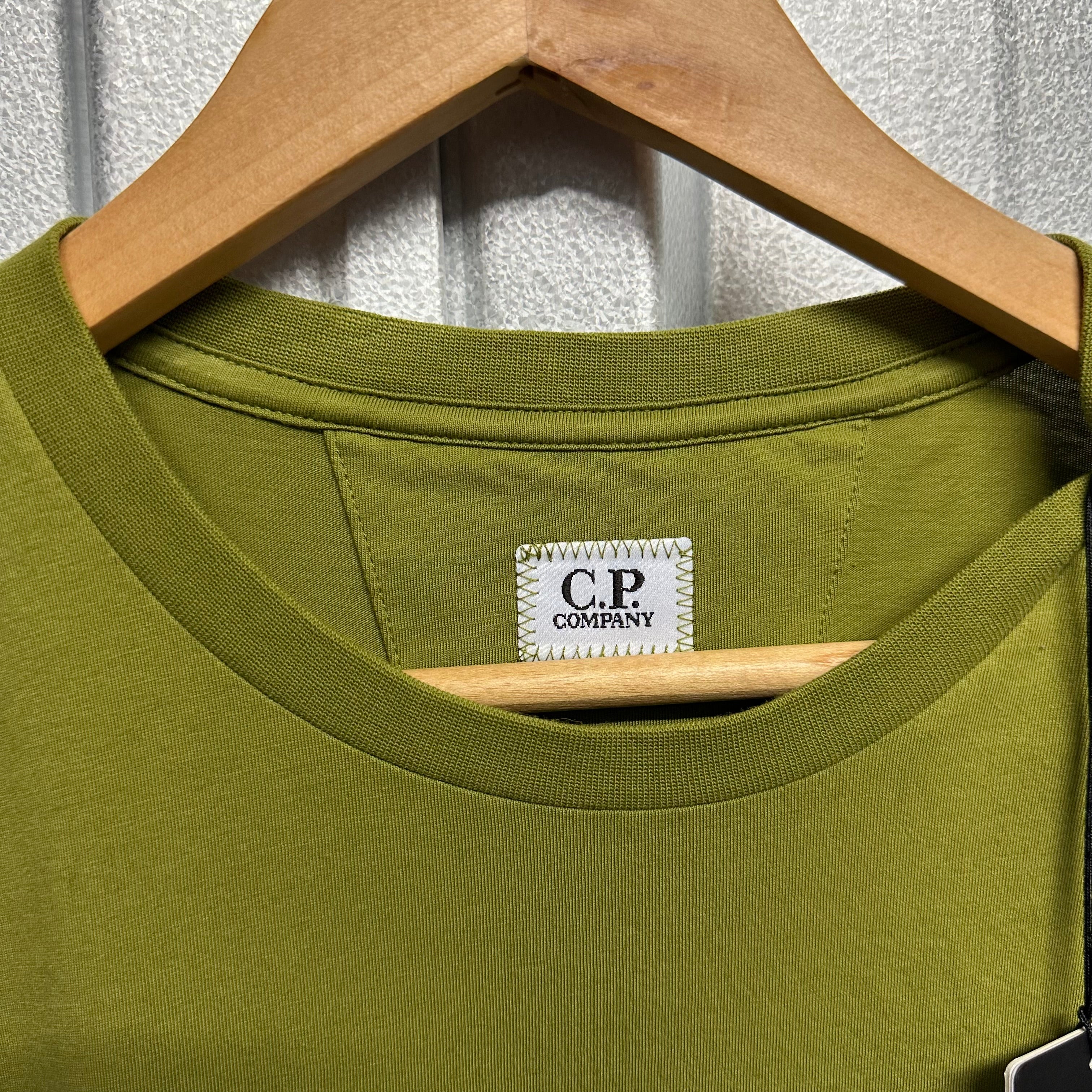 CP Company Graphic Logo Short Sleeved T Shirt - M