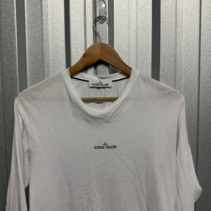 Stone Island Long Sleeve T-Shirt with Back Compass-S